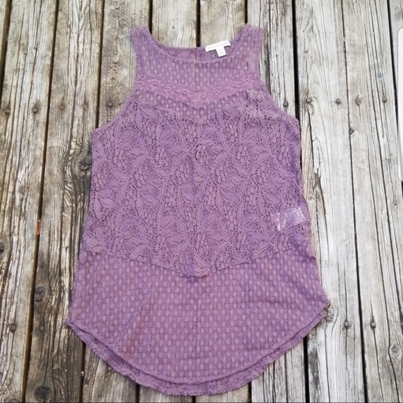 American Eagle lacy tank top - Picture 2 of 5